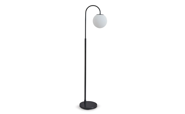 Walkford METAL FLOOR LAMP (1/CN) ASHLEY Black L206071
