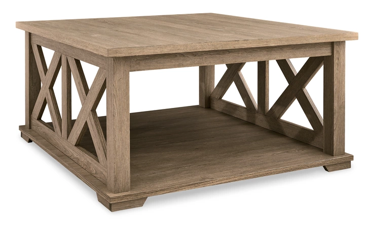 Elmferd SQUARE COFFEE TABLE ASHLEY  T302-8