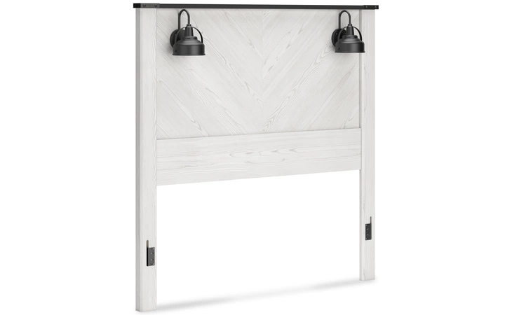 Schoenberg QUEEN PANEL HEADBOARD ASHLEY FURNITURE White B1446-157