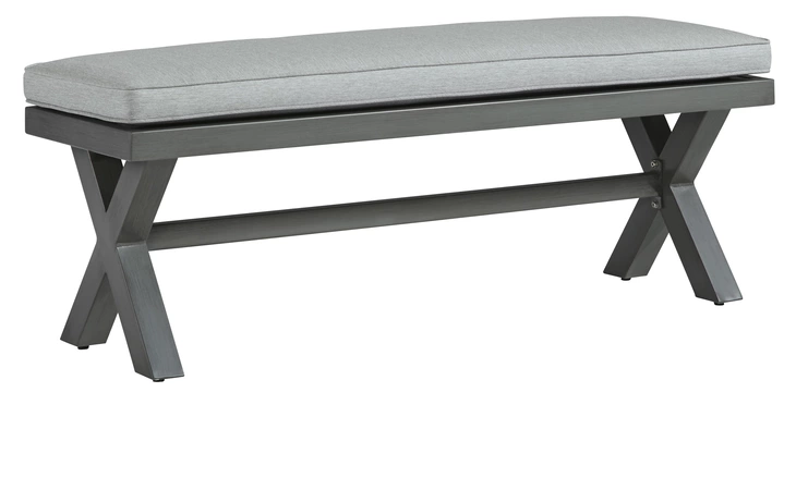 P518-600 Elite Park BENCH WITH CUSHION