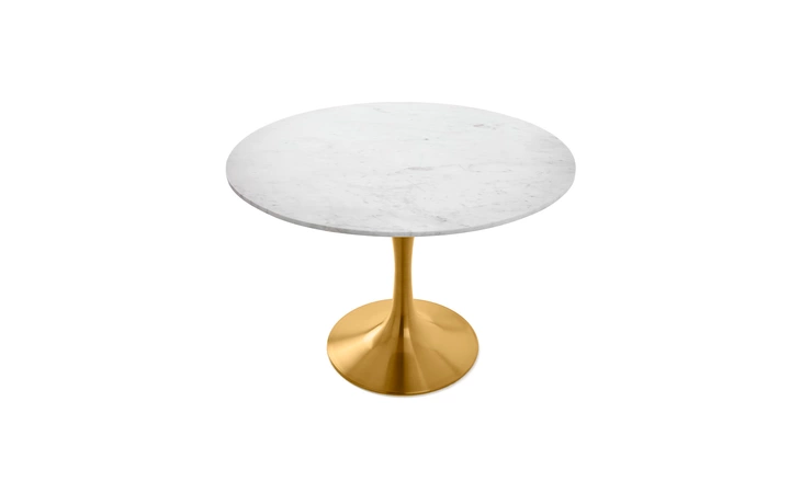 102649 KYROS DINING TABLE MATTE GOLD BASE XCELLA  102649