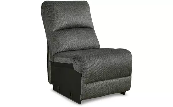 benlocke flannel armless chair by ashley