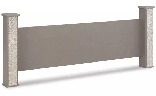 surancha gray king poster footboard by ashley