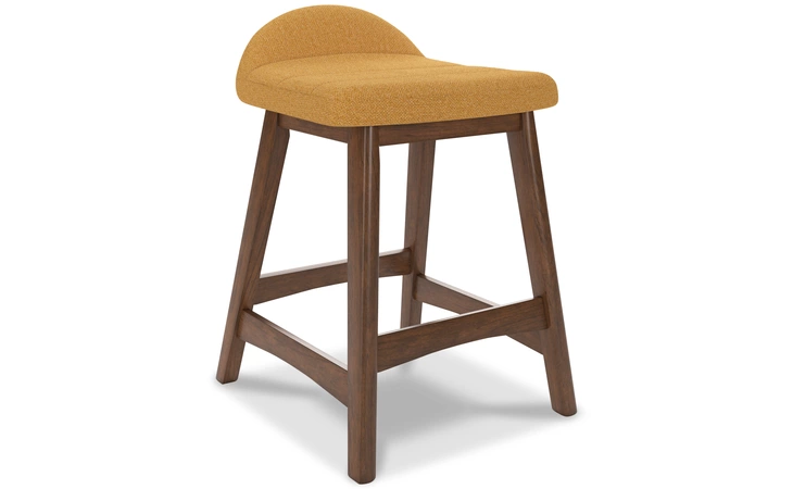 Lyncott UPHOLSTERED BARSTOOL (2/CN) ASHLEY Multi D615-424