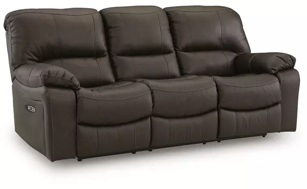 leesworth  reclining power sofa by ashley