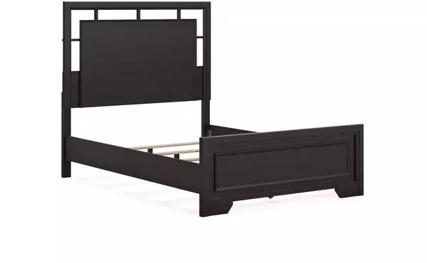 covetown dark brown full panel hdbd/ftbd/slats by ashley