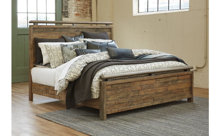 Sommerford QUEEN PANEL RAILS ASHLEY Brown B775-96