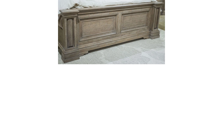 Blairhurst QUEEN PANEL FOOTBOARD W/SLATS ASHLEY Light Grayish Brown B916-54