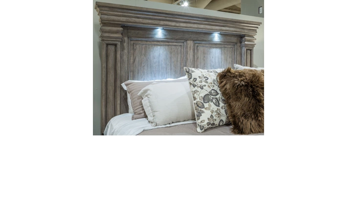 Blairhurst QUEEN PANEL HEADBOARD ASHLEY Light Grayish Brown B916-57