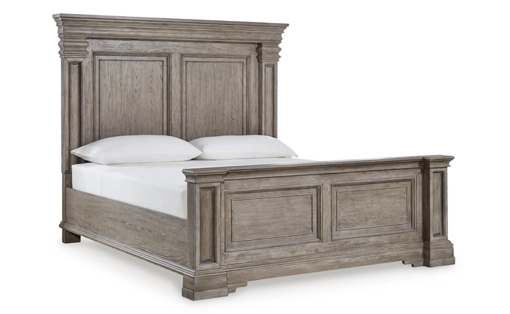 Blairhurst QUEEN/KING PANEL RAILS ASHLEY Light Grayish Brown B916-97