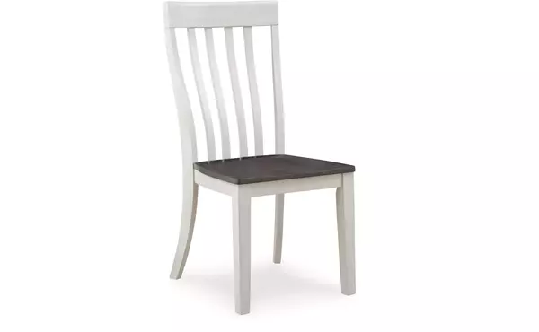 darborn gray/brown dining room side chair (2/cn) by ashley