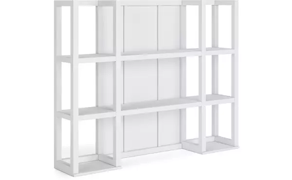 ashbryn white/natural dining room hutch by ashley