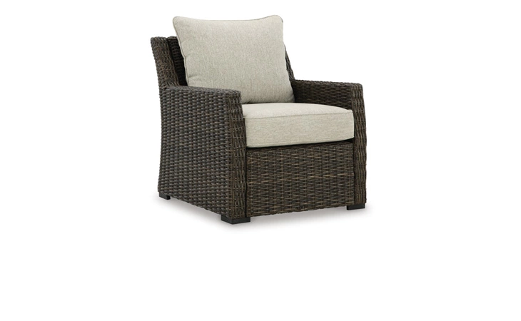 Brook Ranch LOUNGE CHAIR W/CUSHION (1/CN) ASHLEY Brown P465-820