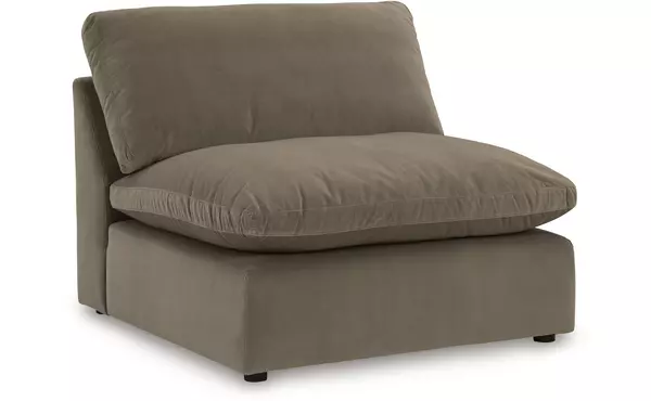 sophie cocoa armless chair by ashley