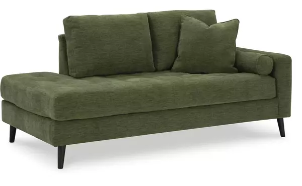 bixler olive raf corner chaise by ashley