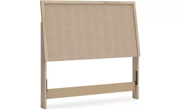 cielden two-tone full panel headboard by ashley