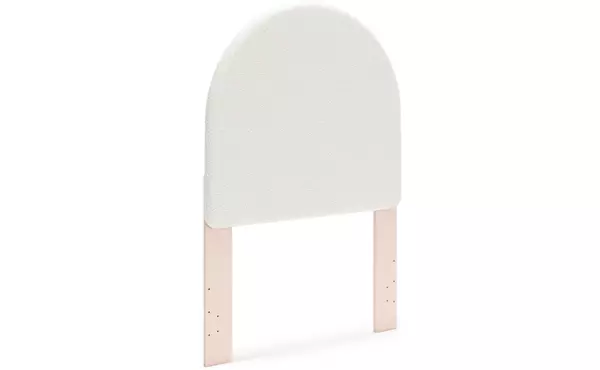 wistenpine blush twin uph round hdbd by ashley