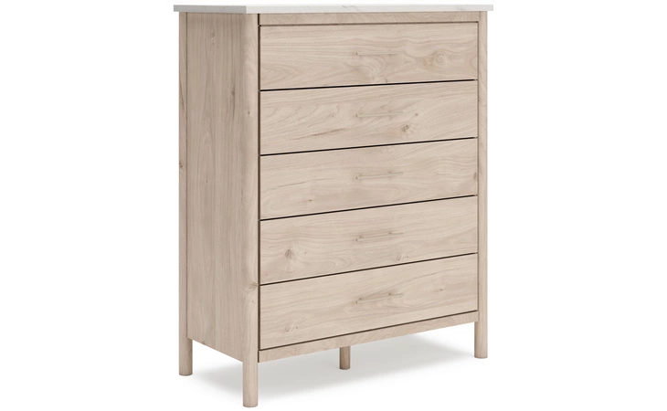Cadmori FIVE DRAWER CHEST ASHLEY Two-tone B2615-345