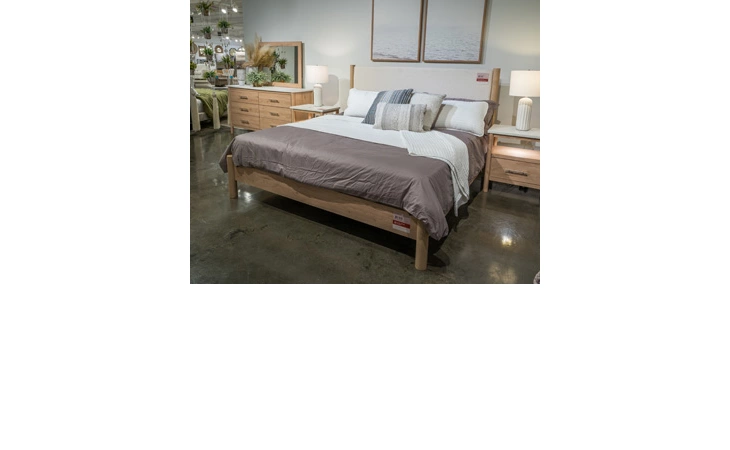 Cadmori QUEEN UPH PANEL HEADBOARD ASHLEY Two-tone B2615-57
