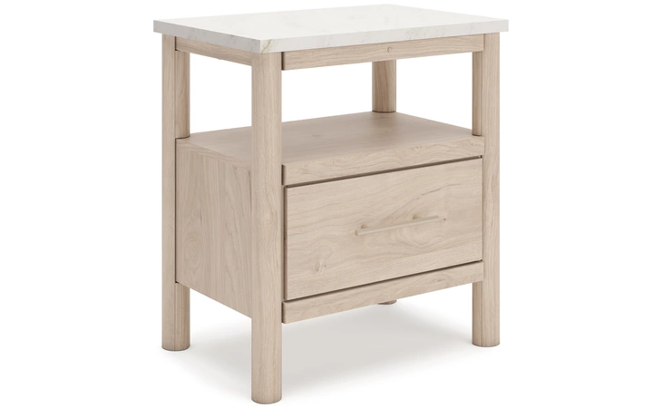 Cadmori ONE DRAWER NIGHT STAND ASHLEY Two-tone B2615-91