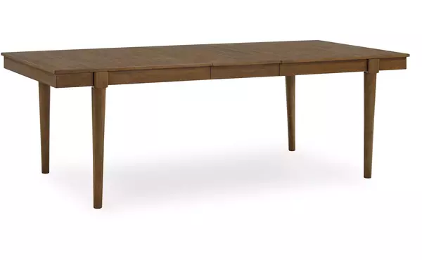 lyncott multi rect dining room ext table by ashley