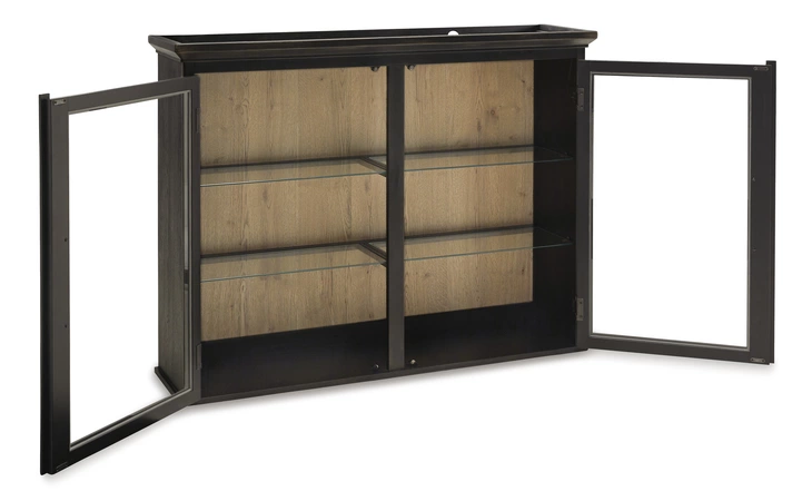 Galliden DINING ROOM HUTCH ASHLEY Black/Brown D841-81