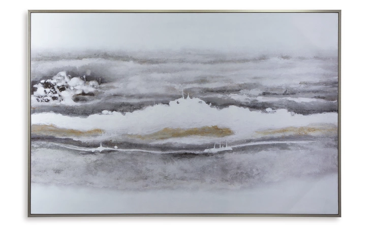 Acebell WALL ART ASHLEY Gray/White A8000401