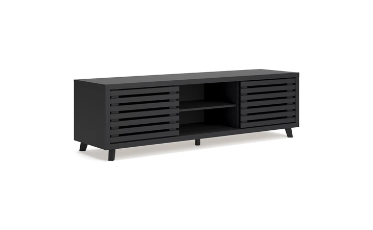 Danziar EXTRA LARGE TV STAND ASHLEY Black W1013-68