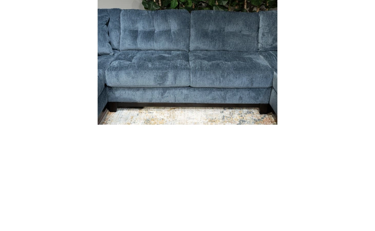 Maxon Place ARMLESS LOVESEAT ASHLEY Navy 3300334