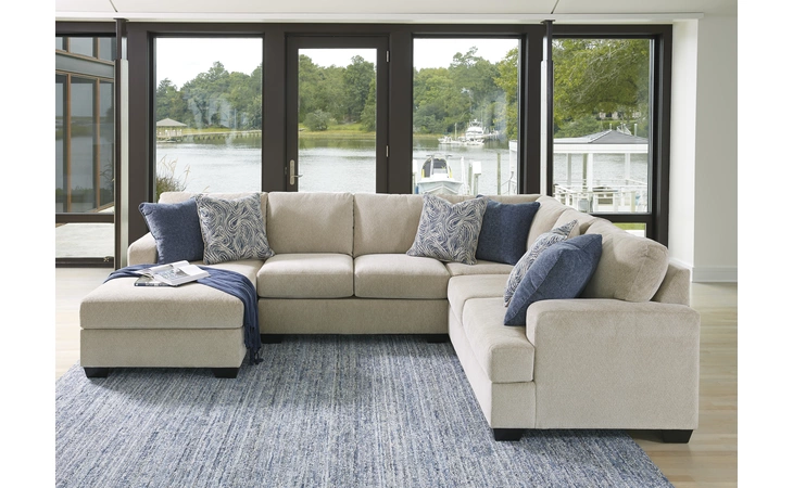 Enola ARMLESS LOVESEAT ASHLEY Sepia 6152034