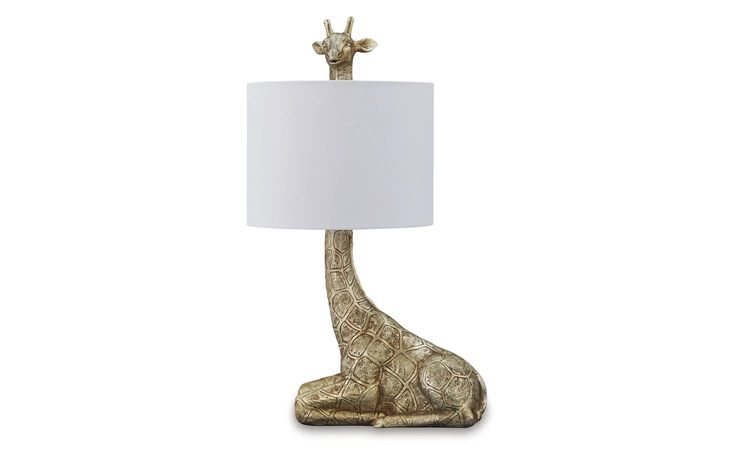 Ferrison POLY TABLE LAMP (1/CN) ASHLEY Gold Finish L317004