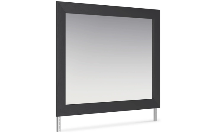Vertani Bedroom Mirror ASHLEY Black/Honey Brown B2073-36