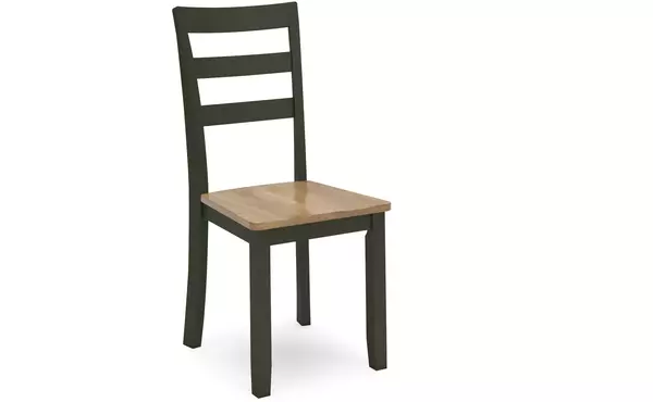 gesthaven natural/green dining room side chair (2/cn) by ashley