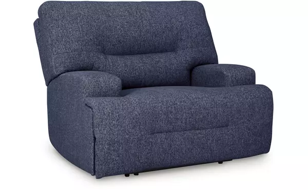 wide seat power recliner by ashley