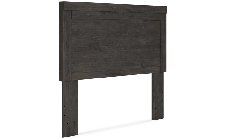 Brinxton QUEEN PANEL HEADBOARD ASHLEY Charcoal B249-57