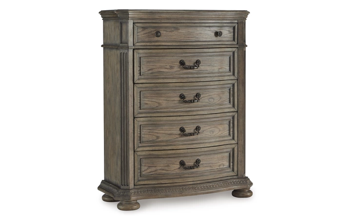 Ardenfield FIVE DRAWER CHEST ASHLEY Light Brown B944-46