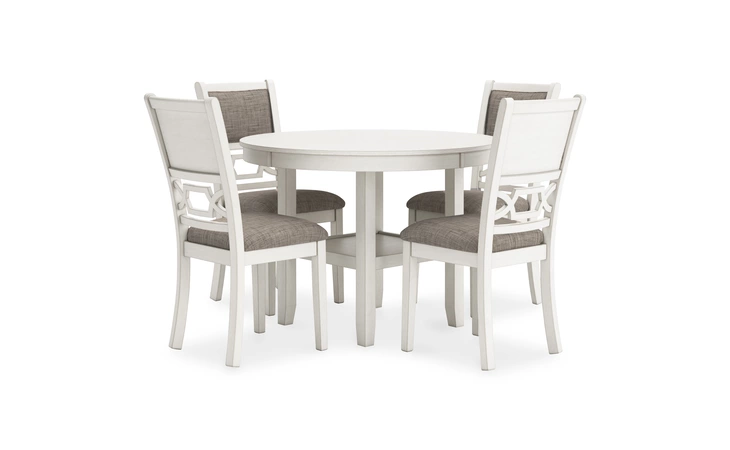Erinberg DINING ROOM TABLE SET (5/CN) ASHLEY Antique White D423-225