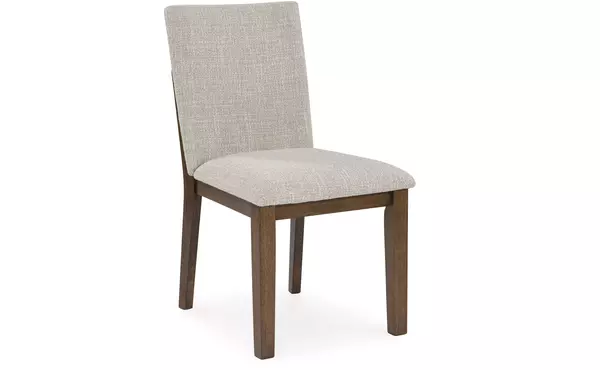 kraeburn brown dining uph side chair (2/cn) by ashley
