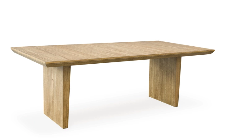 Sherbana RECT DINING ROOM EXT TABLE ASHLEY Light Brown D833-35