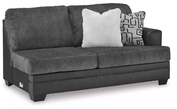 brixley pier graphite raf sofa by ashley