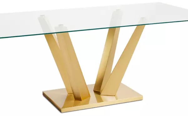 paolo brushed gold dining table gy-dt-8380bg dining tables by xcella