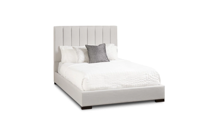  CHANNEL BED GY-BED-299K KING SIZE GREY LINEN BEDS XCELLA  104100