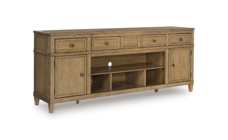  XL TV STAND W/FIREPLACE OPTION ASHLEY FURNITURE  W655-68