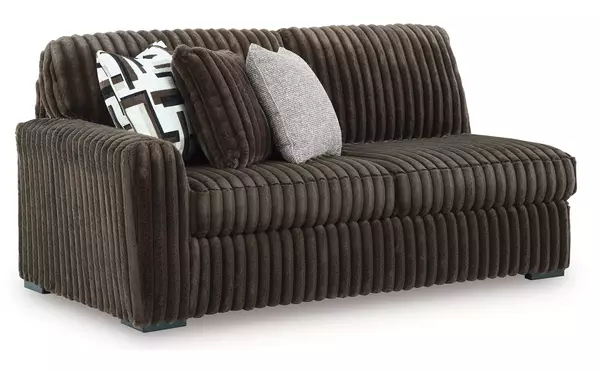 midnight-madness chocolate laf sofa by ashley