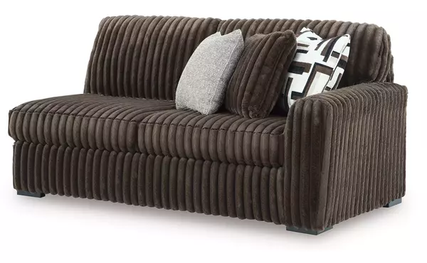 midnight-madness chocolate raf sofa by ashley