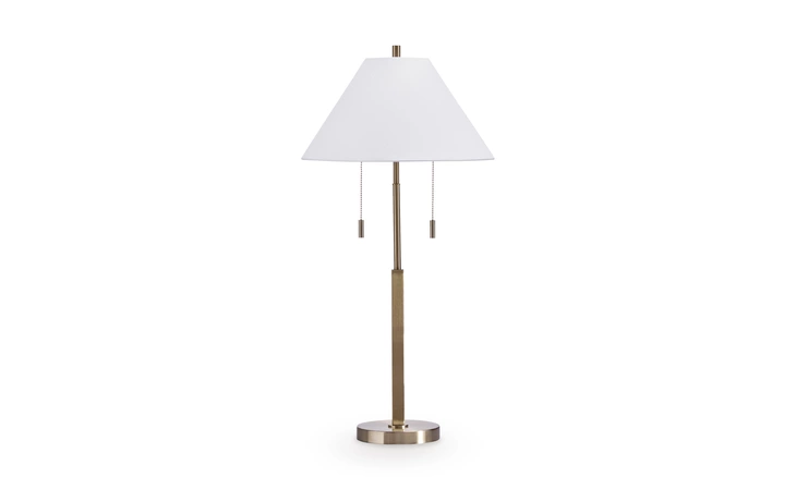  METAL TABLE LAMP (1/CN) ASHLEY FURNITURE  L208474