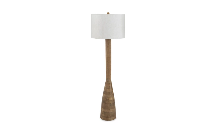  WOOD FLOOR LAMP (1/CN) ASHLEY FURNITURE  L329111