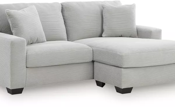 greenbriar smoke sofa chaise by ashley