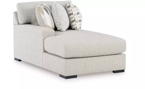 laurelgrove pebble laf corner chaise by ashley