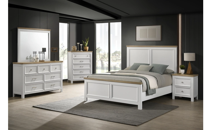  WHITE NIGHT TABLE EXACT  B127WNS